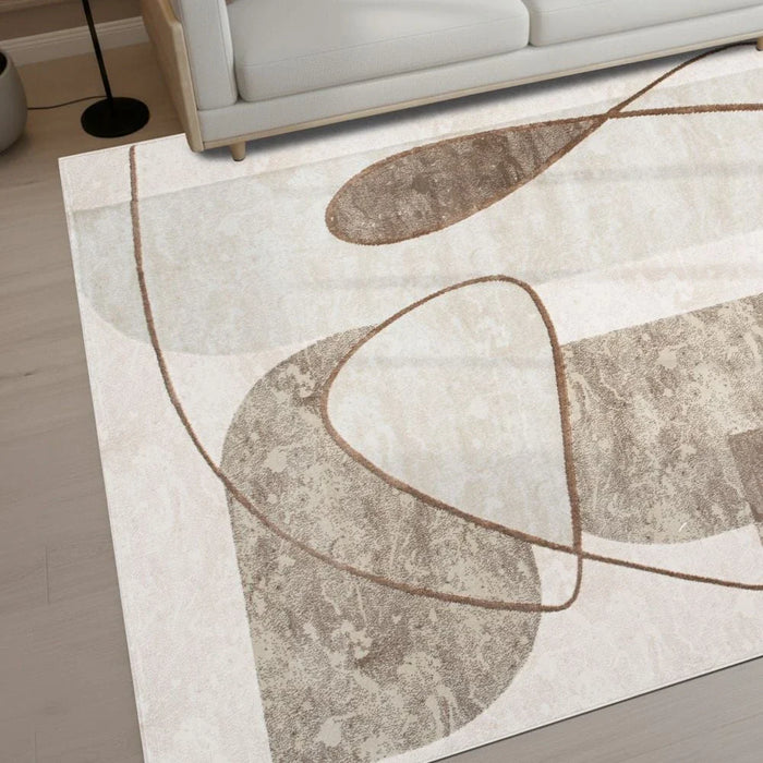 Harmony Modern  Abstracts Rugs 160X230 Cream