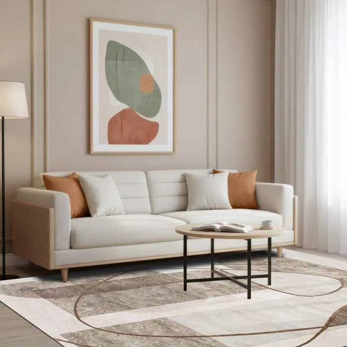 Harmony Modern  Abstracts Rugs 160X230 Cream