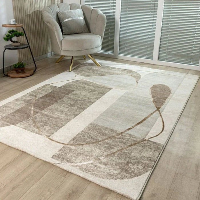 Harmony Modern  Abstracts Rugs 160X230 Cream