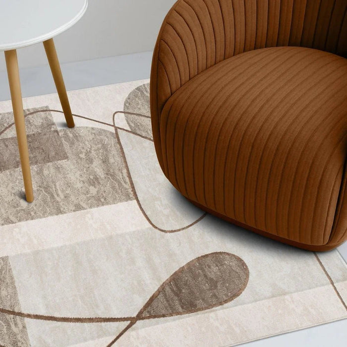 Harmony Modern  Abstracts Rugs 240X340 Cream