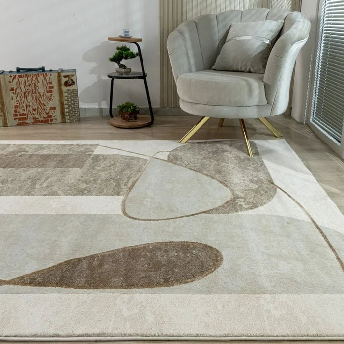 Harmony Modern  Abstracts Rugs 240X340 Cream