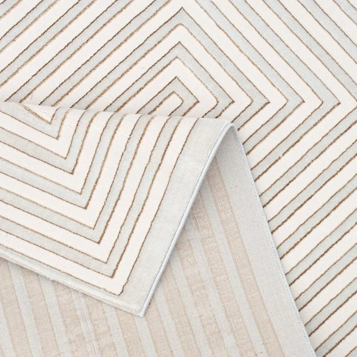 Harmony Modern Geometrics Rugs 160X230 White