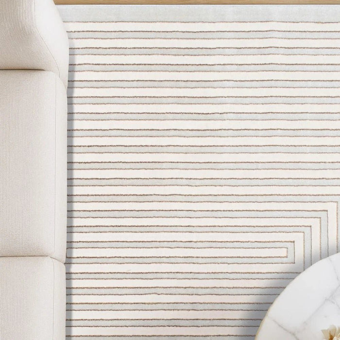Harmony Modern Geometrics Rugs 200X300 White