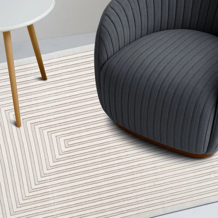 Harmony Modern Geometrics Rugs 200X300 White