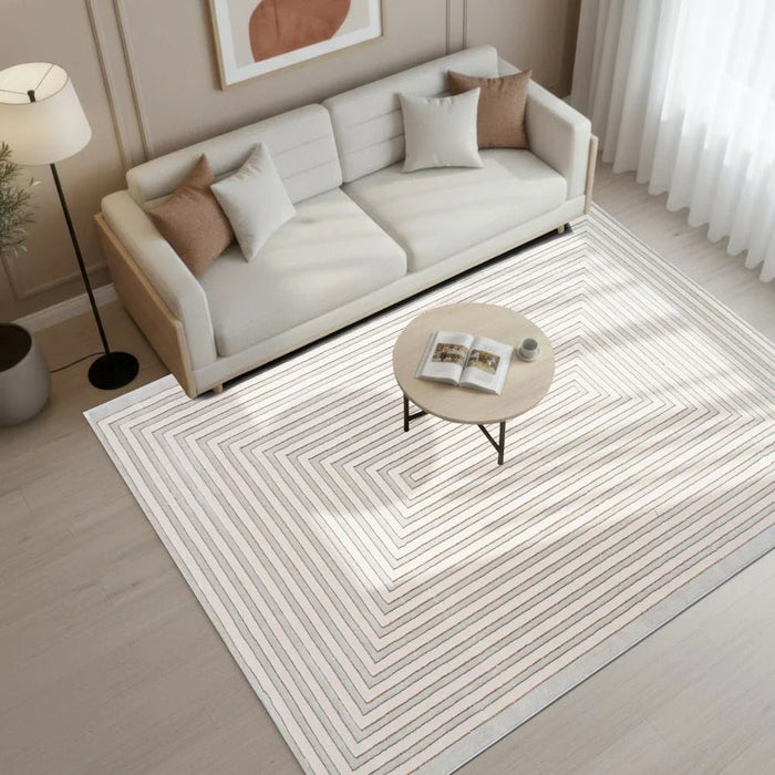 Harmony Modern Geometrics Rugs 200X300 White