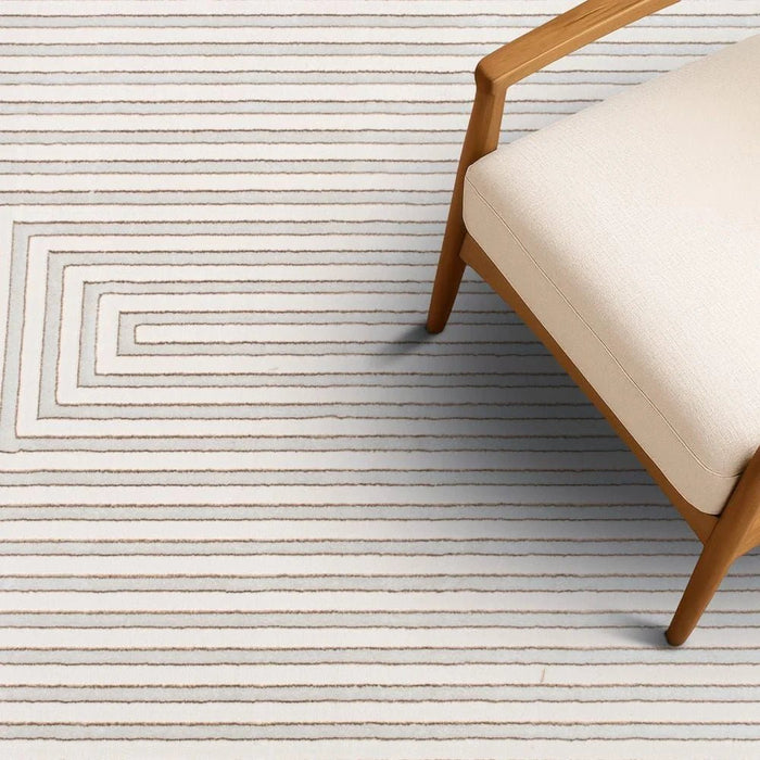 Harmony Modern Geometrics Rugs 200X300 White