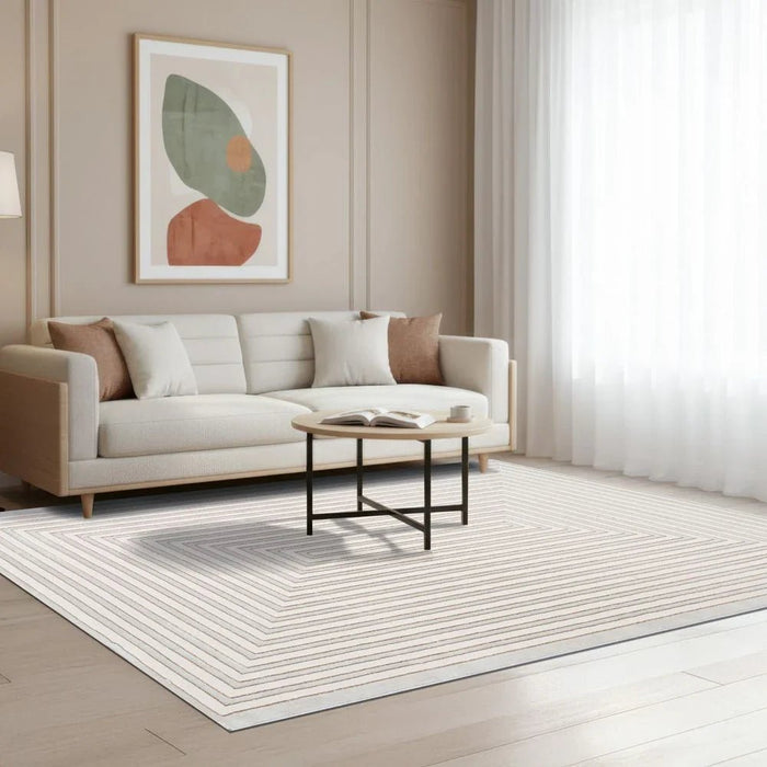 Harmony Modern Geometrics Rugs 240X340 White