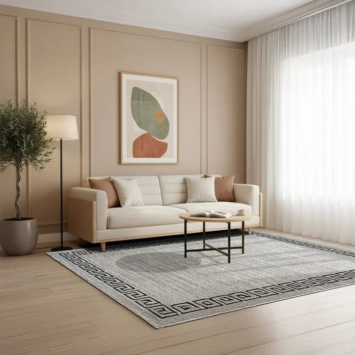 Harmony Contemperory Rugs 150X150 Grey