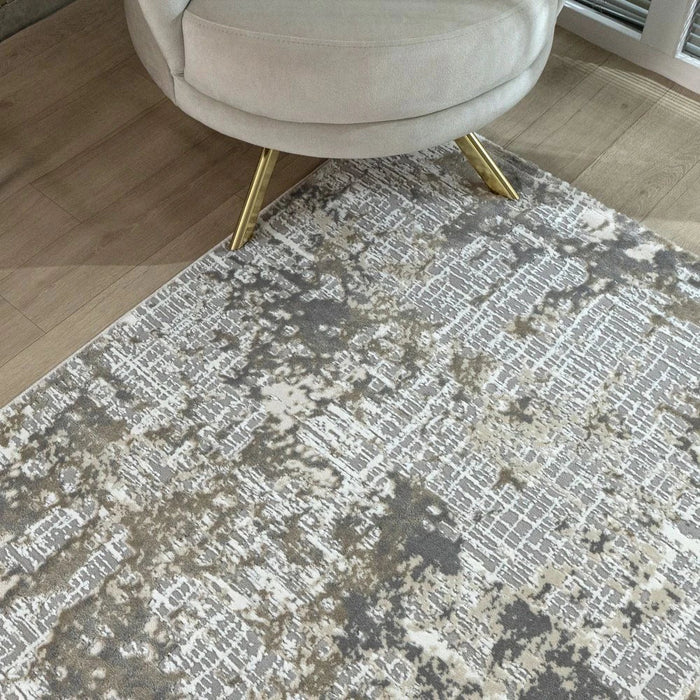 Urbana Modern  Distressed Rugs 240X340 Grey