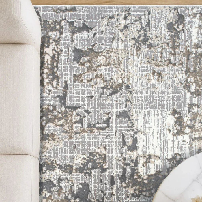 Urbana Modern  Distressed Rugs 240X340 Grey