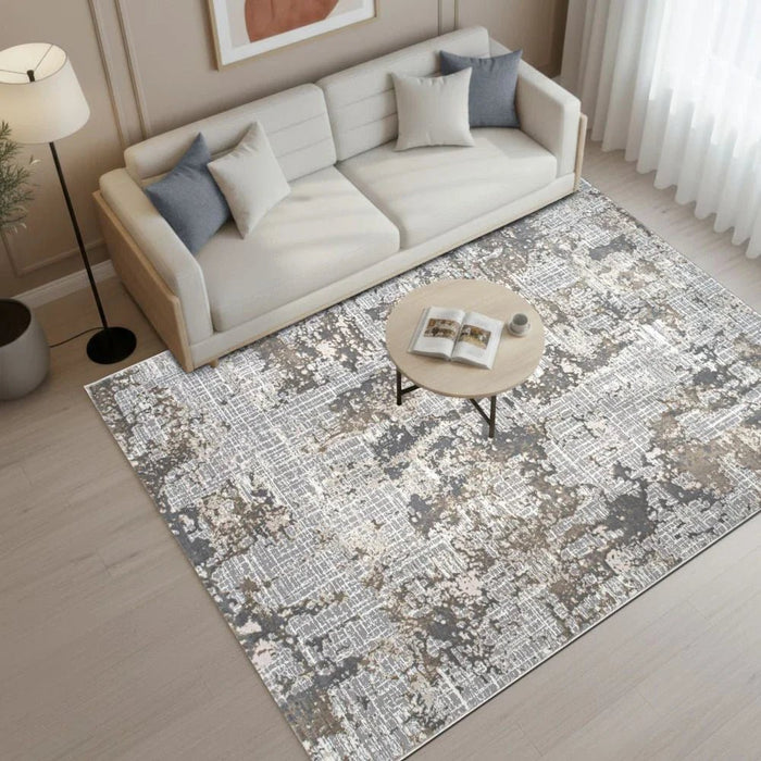 Urbana Modern  Distressed Rugs 240X340 Grey