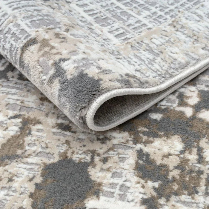 Urbana Modern  Distressed Rugs 240X340 Grey