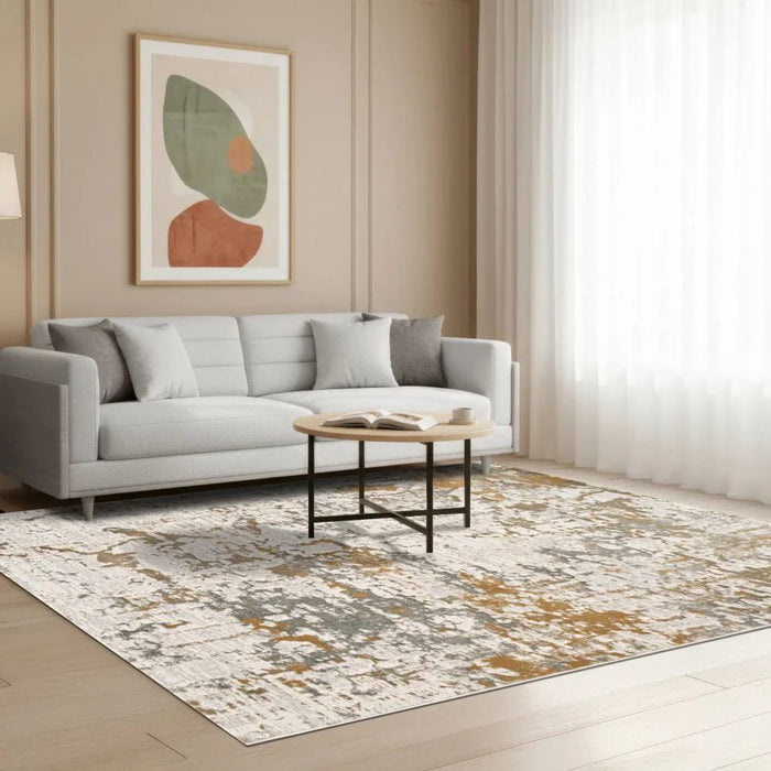 Amber Modern  Distressed Rugs 160X230 Multi