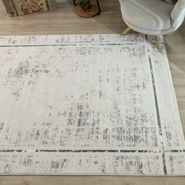 Urbana Contemperory Rugs 160X230 White Blue
