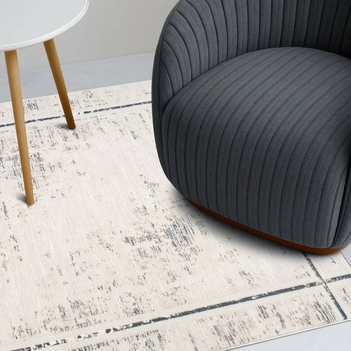Urbana Contemperory Rugs 160X230 White Blue