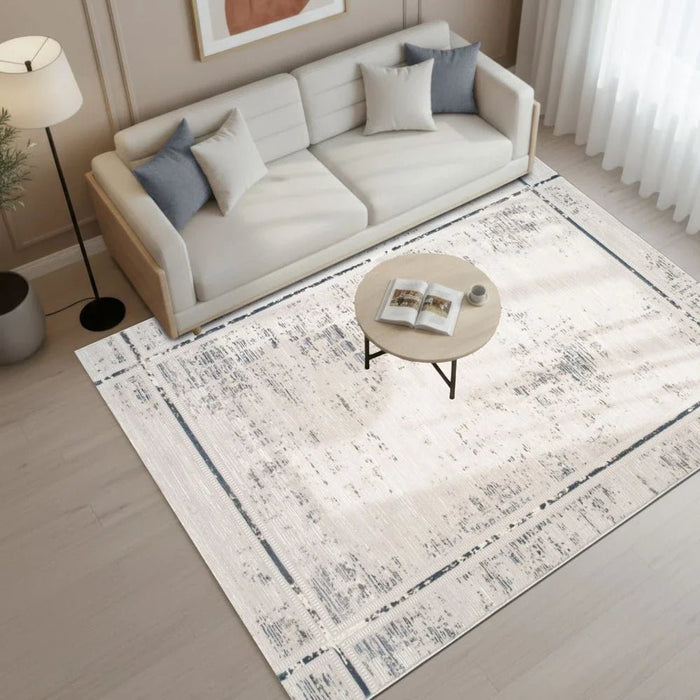 Urbana Contemperory Rugs 160X230 White Blue