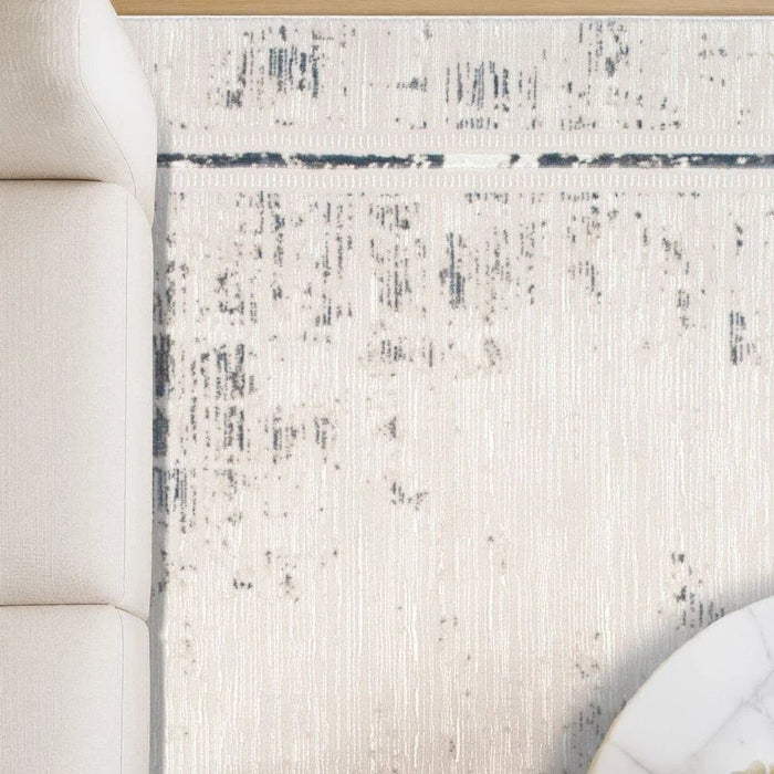Urbana Contemperory Rugs 160X230 White Blue