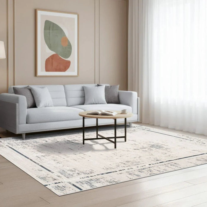 Urbana  Contemperory Rugs 200X300 White Blue