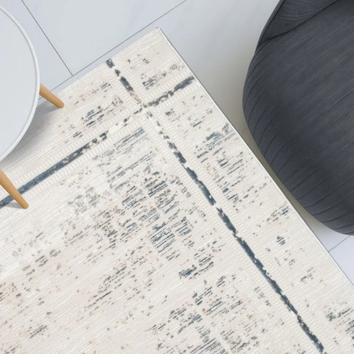 Urbana  Contemperory Rugs 240X340 White Blue