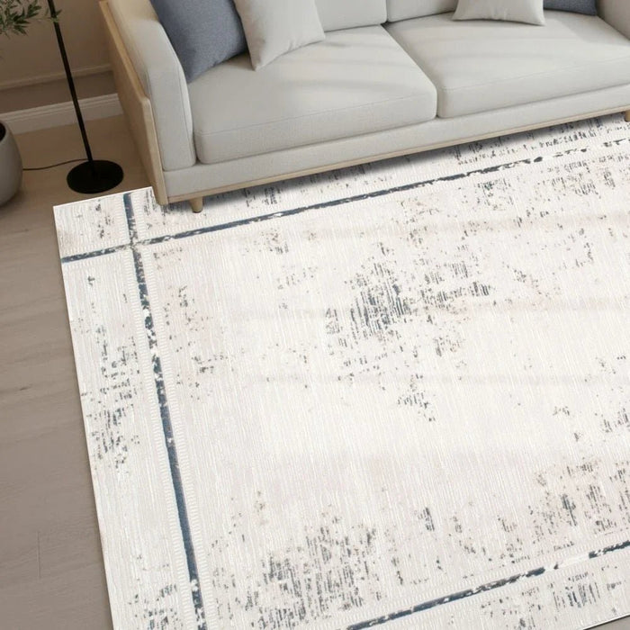 Urbana  Contemperory Rugs 240X340 White Blue
