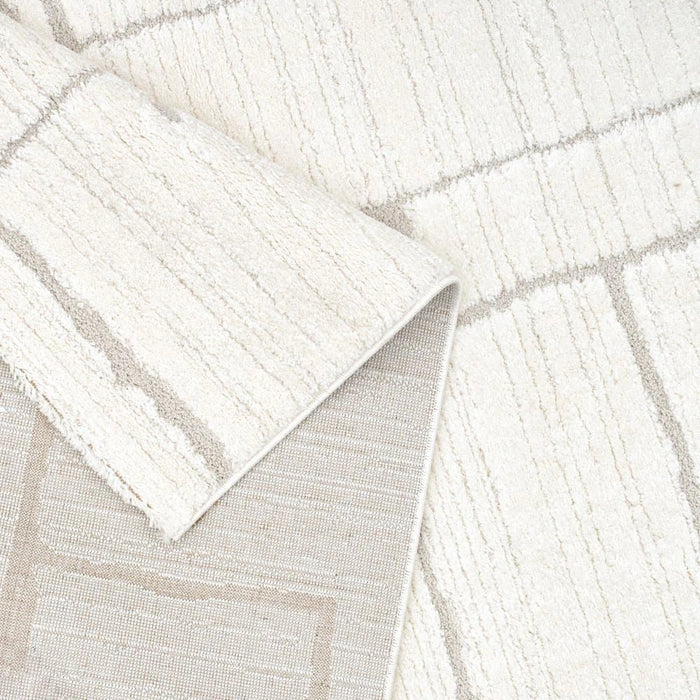 La Perle Modern Abstracts Rugs 200X300 White Rust