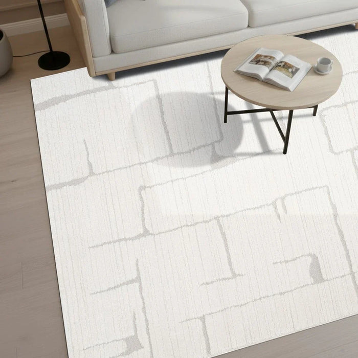La Perle Modern Abstracts Rugs 200X300 White Rust
