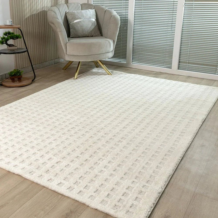 La Perle Plain Solids Rugs 200X300 White