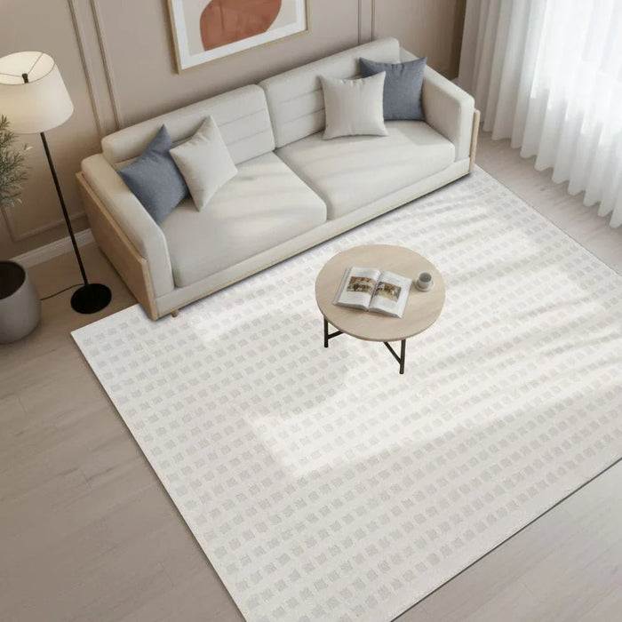 La Perle Plain Solids Rugs 200X300 White