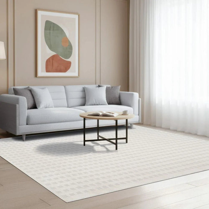 La Perle Plain Solids Rugs 200X300 White