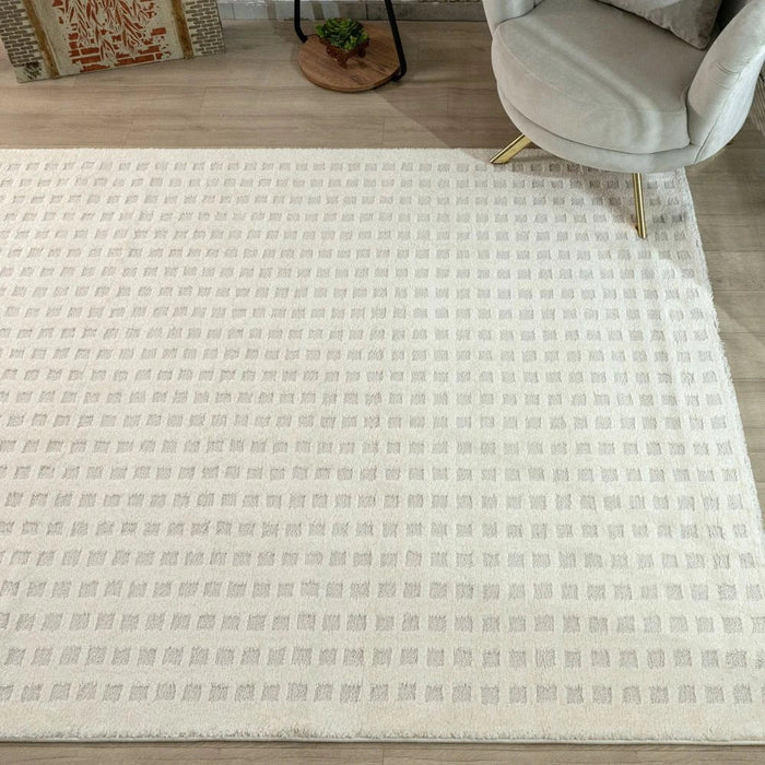 La Perle Plain Solids Rugs 240X340 White