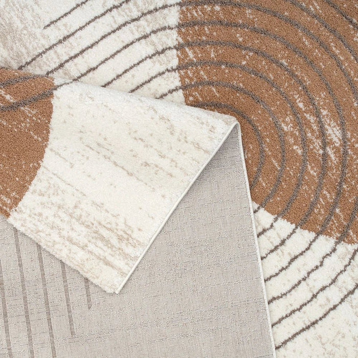 Percy Modern Abstracts Rugs 200X300 White Rust