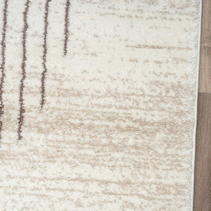 Percy Modern Abstracts Rugs 240X340 White Rust