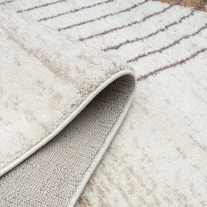 Percy Modern Abstracts Rugs 240X340 White Rust
