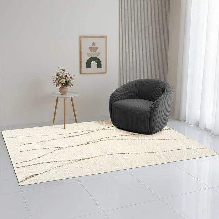 La Perle Modern Abstracts Rugs 200X300 White Rust