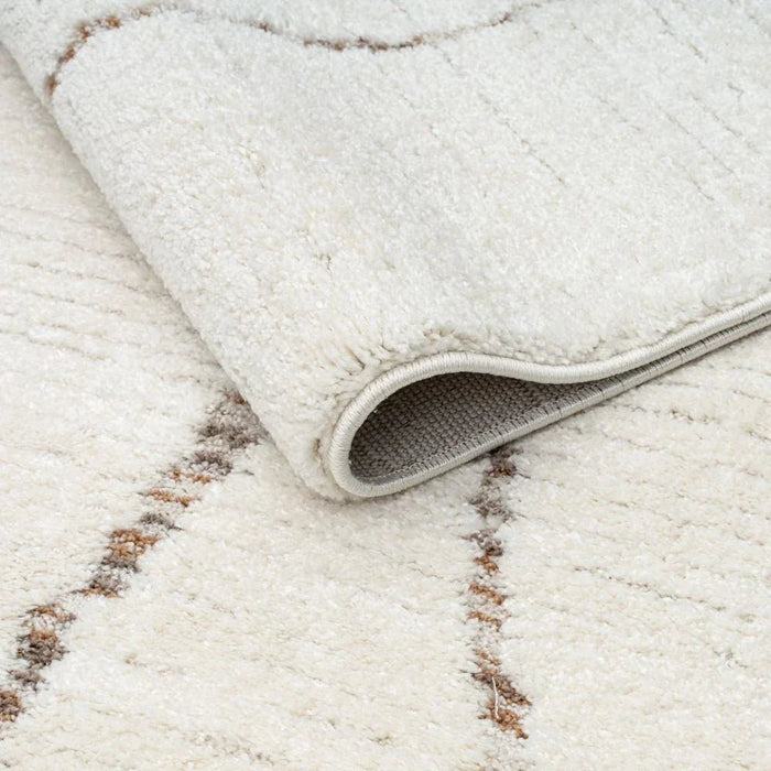 La Perle Modern Abstracts Rugs 200X300 White Rust