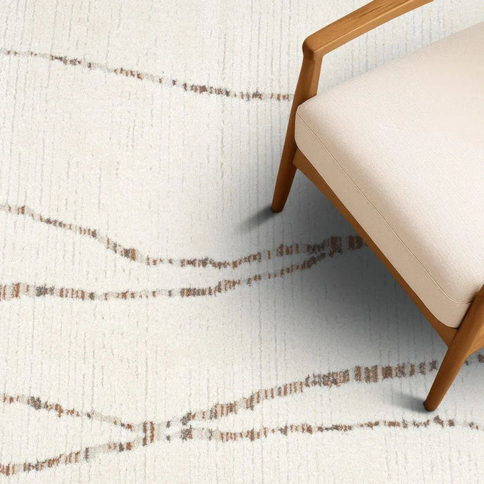 La Perle Modern Abstracts Rugs 200X300 White Rust