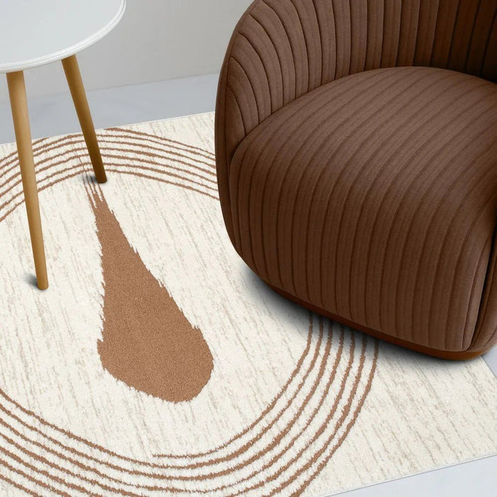 La Perle Modern Abstracts Rugs 200X300 White Rust