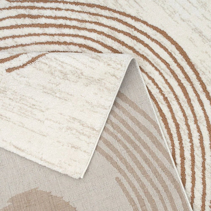 La Perle Modern Abstracts Rugs 200X300 White Rust