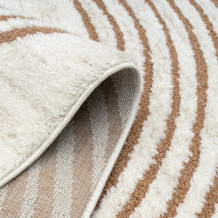 La Perle Modern Abstracts Rugs 200X300 White Rust
