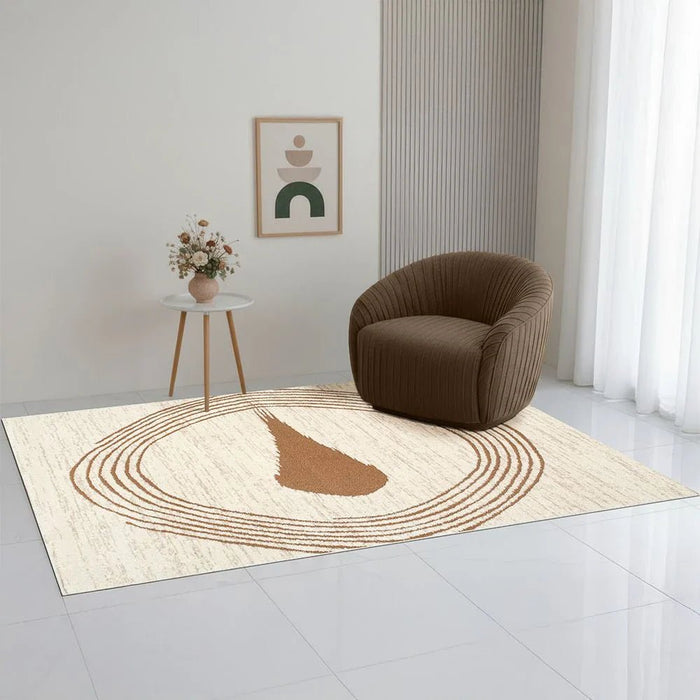 La Perle Modern Abstracts Rugs 240X340 White Rust