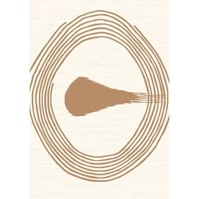 La Perle Modern Abstracts Rugs 240X340 White Rust