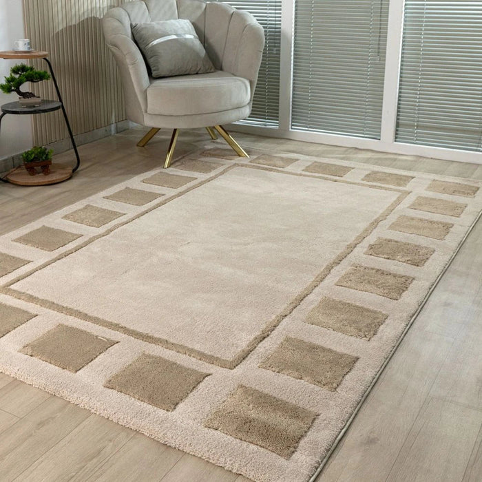 Cosey  Contemperory Rugs 240X340 Cream Gold