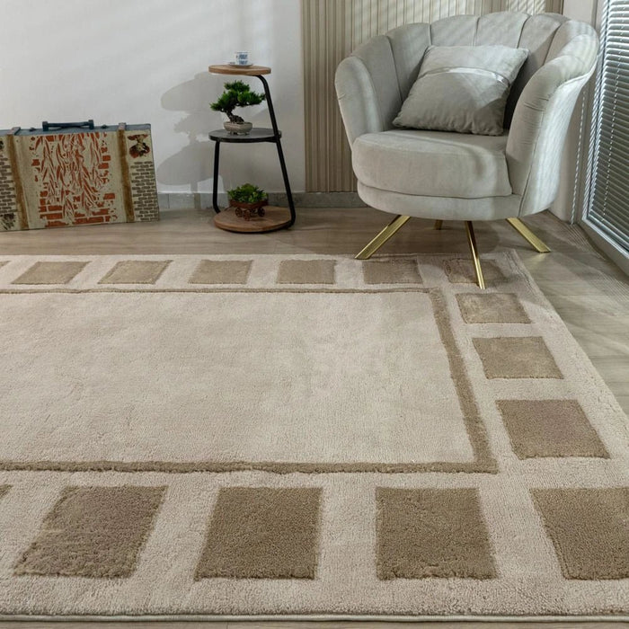 Cosey  Contemperory Rugs 240X340 Cream Gold