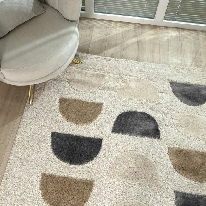 Cosey Modern  Abstracts Rugs 160X230 Cream Gold