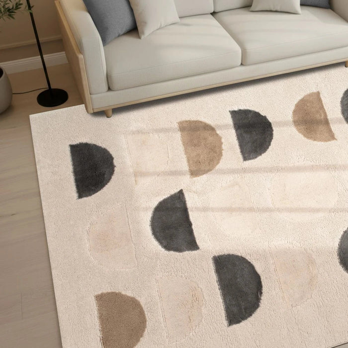 Cosey Modern  Abstracts Rugs 160X230 Cream Gold