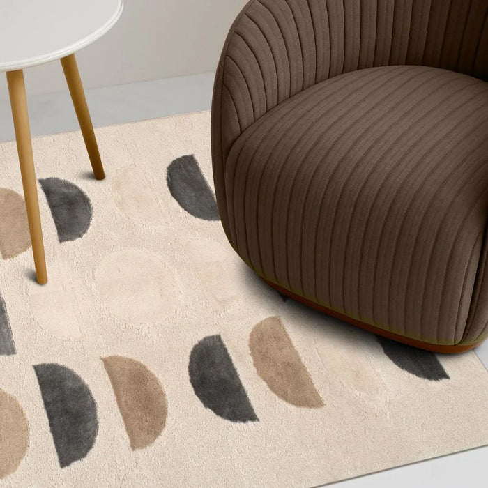 Cosey Modern  Abstracts Rugs 240X340 Cream Gold