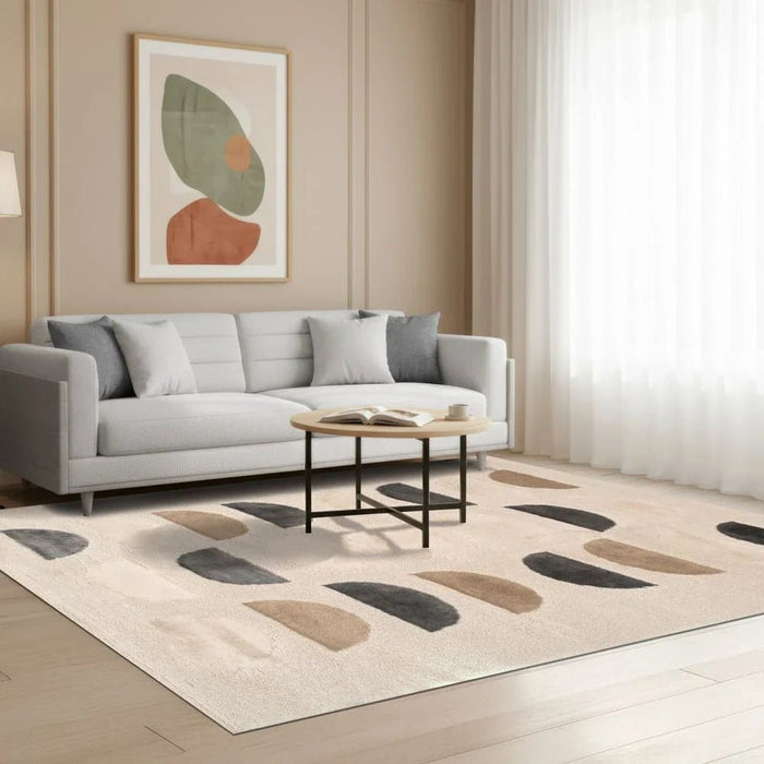 Cosey Modern  Abstracts Rugs 240X340 Cream Gold