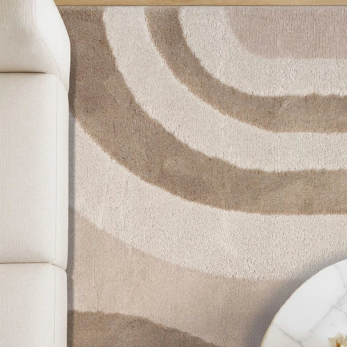 Cosey Modern  Abstracts Rugs 200X300 Cream Gold