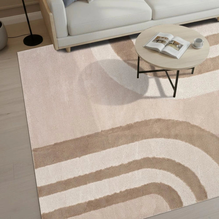 Cosey Modern  Abstracts Rugs 240X340 Cream Gold