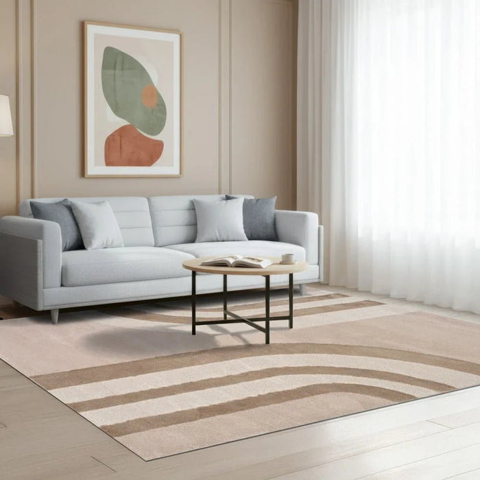 Cosey Modern  Abstracts Rugs 240X340 Cream Gold